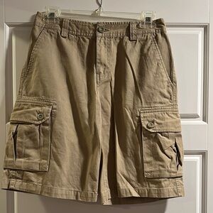 Polo by Ralph Lauren Tan Cargo Shorts Relaxed Fit